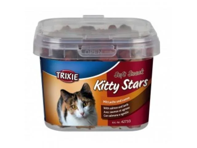 Trixie «Yumşaq Qəlyanaltı Kitty Stars» qızılbalıq və quzu ilə yumşaq pişik şirniyyatları — Bakı