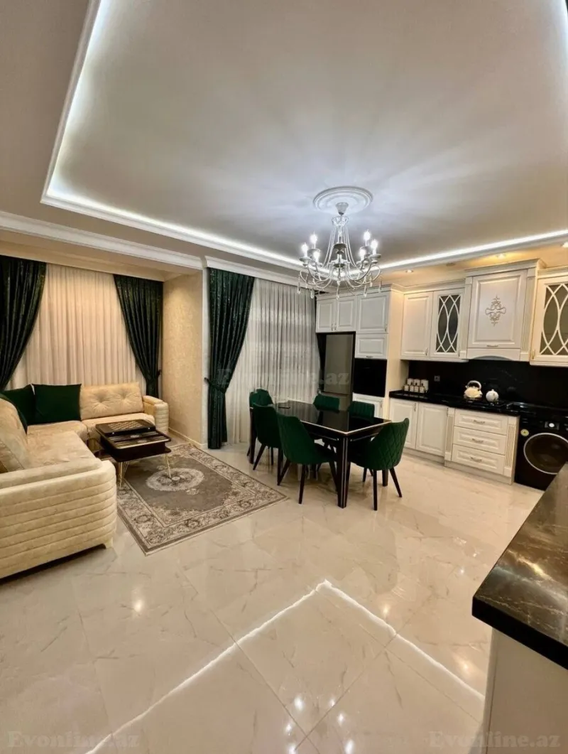 Kirayə verilir 5 otaqlı Mənzil Yeni tikili 250 m² Bakı, Xətai r., Əhmədli m — Mənzil, Bakı (4)