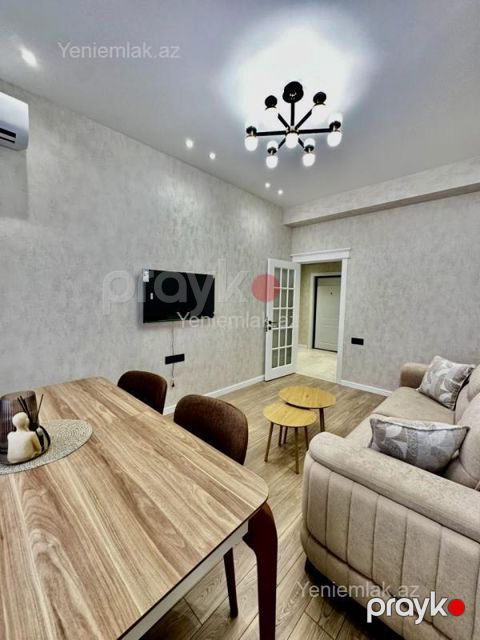Kirayə 2 otaqlı Bina evi menzil (Yeni tikili), 50 m², Nizami rayonu — Bakı