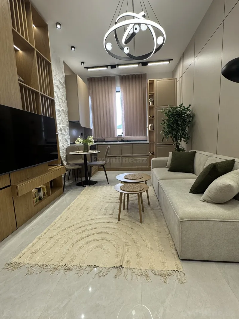 Satılır 2 otaqlı Mənzil Yeni tikili 52 m² Bakı, Nərimanov r., Koroğlu m — Mənzil, Bakı (5)