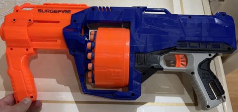 Nerf N-Strike Elite SurgeFire köpük ox atan blaster - Model: Nerf — Bakı