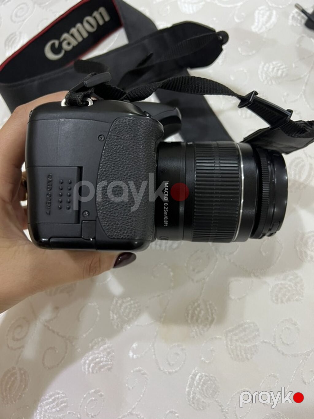 Canon EOS 600D Dslr fotoaparat + 18-55mm obyektiv dəsti - Korpus — Fotoaparat, Bakı (7)