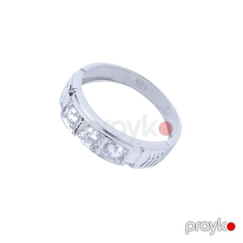 Kişilər üçün gümüş üzük Azgold 41 Gümüşü VJ820735 No Brand — Bakı