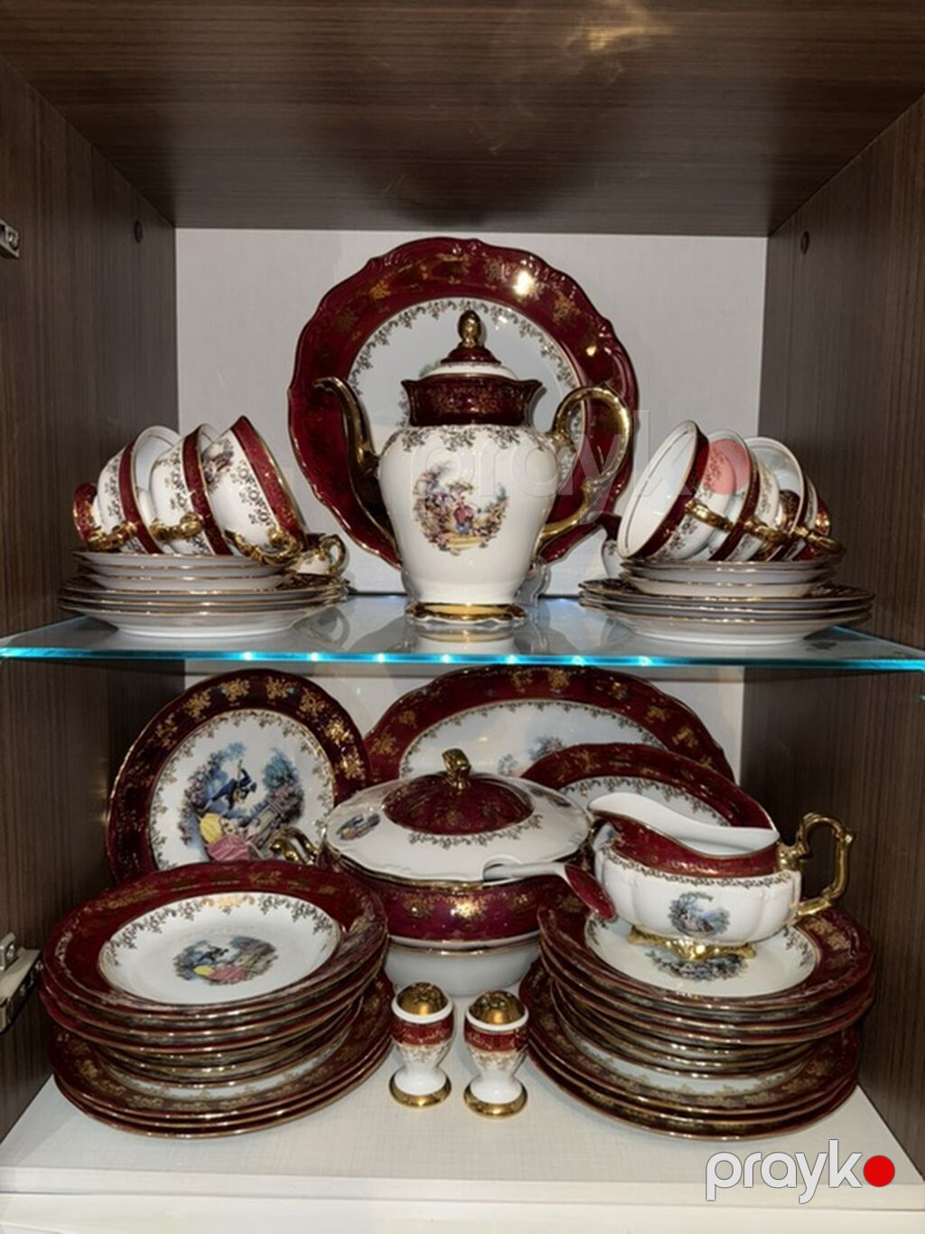 Çay dəsti — Süfrə qabı, Qobu (3)