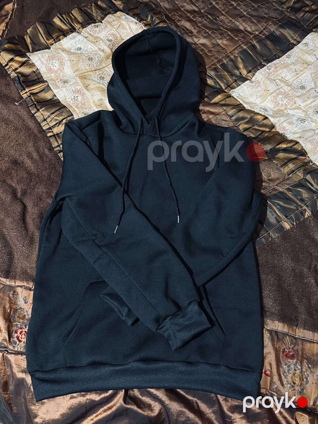 Qara kapüşonlu huddi - Rəng: tünd qara - Model: klassik kapüşonlu — Hodie və sviter, Sumqayıt (3)