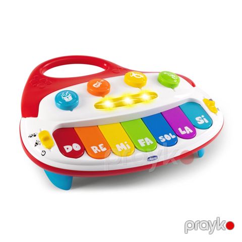 Uşaqlar üçün piano Chicco My First Piano Orchestra, plastik, rəngbərəng, 276x213x86 mm — Bakı