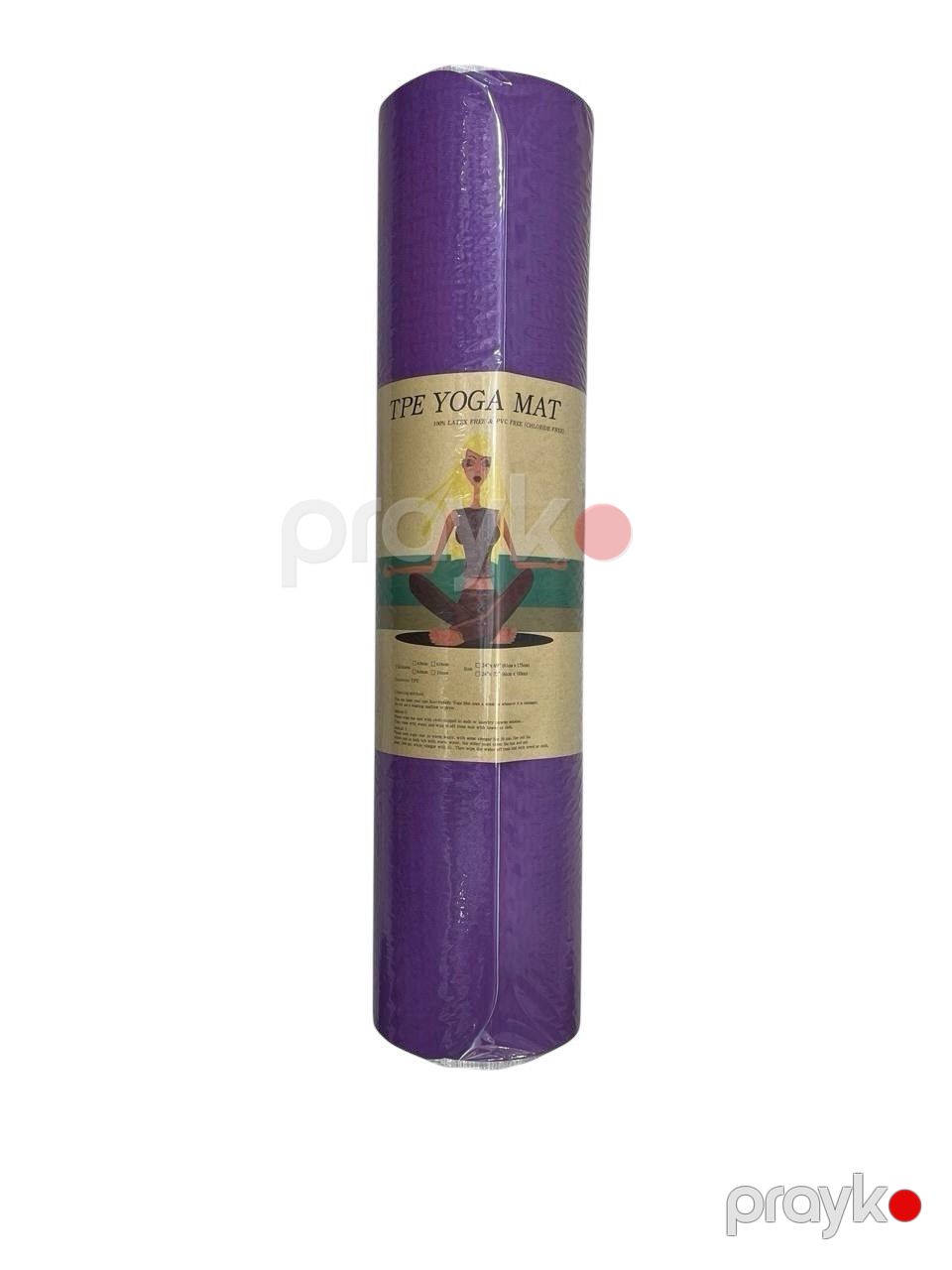 Yoqa üçün mat EVA, bənövşəyi, 61x183 sm — Mallar, Bakı (2)