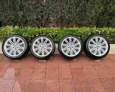 BMW 5 Series (E60) təkərləri 24540 R19, 27535 R19 — Bakı