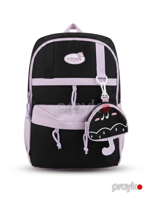 Məktəb çantası Ddyınuu, Poliester, Qara, 5 L — Bakı