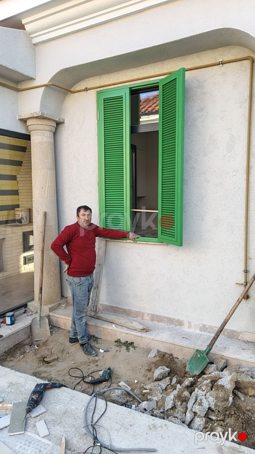 Məhsul: Pəncərə altı üçün dekorativ çiçək qabı dəsti - Tərkib: mavi — Bitki qabları, Mehdiabad (4)