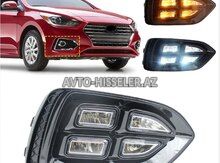 Hyundai Accent 2018-2020 LED duman farası — Bakı