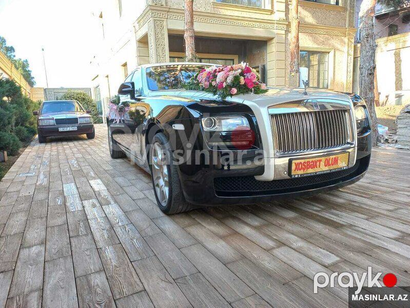Rolls Royce ghost, 2017 il — Minik avtomobili icarəsi, Bakı (4)