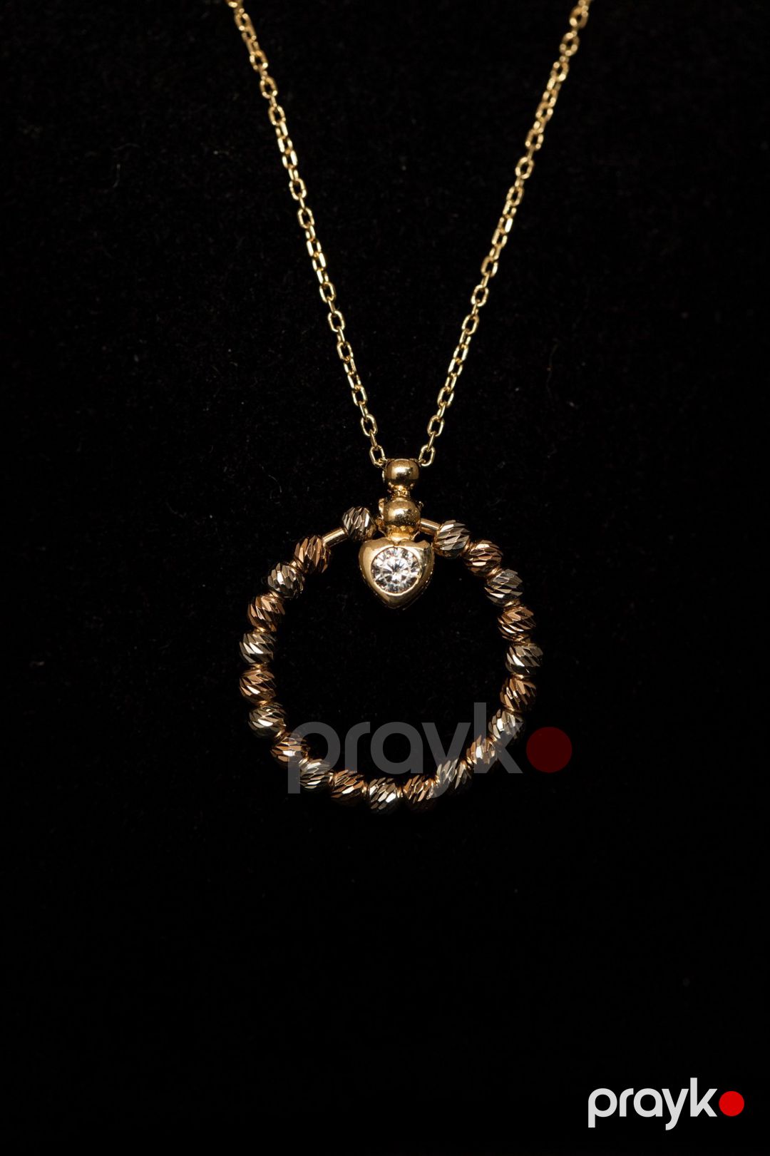 Boyunbağı qadınlar üçün Habibi Jewellery HJ466, qızıl 585 əyar — Mallar, Bakı (2)