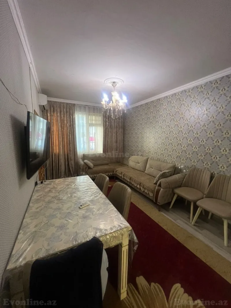 Satılır 2 otaqlı Mənzil Köhnə tikili 50 m² Bakı, Binəqədi r., Azadlıq prospekti m., 7-ci mikrorayon — Mənzil, Bakı (4)