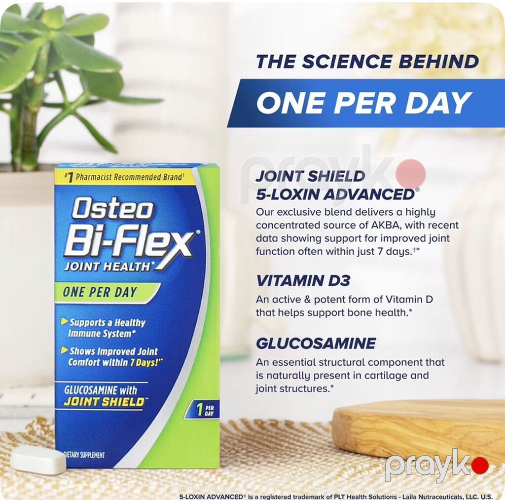 Məhsul: Osteo Bi-Flex Joint Health One Per Day – qida əlavəsi, örtüklü — Vitaminlər və qida əlavələri, Bakı (2)