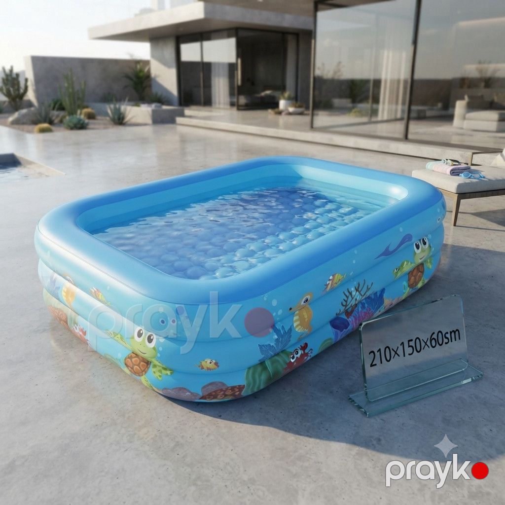 Şişmə hovuz Xiale, 800 l, 210x150x60 sm — Hovuzlar, Bakı (3)