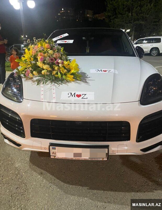 Porsche Cayenne Coupe Wedding, 2021 il — Minik avtomobili icarəsi, Bakı (6)