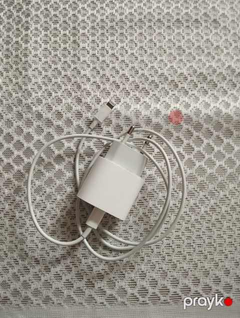 USB divar şarj cihazı + kabel dəsti - Rəng: ağ - Ştepsel: iki pinli — Bakı