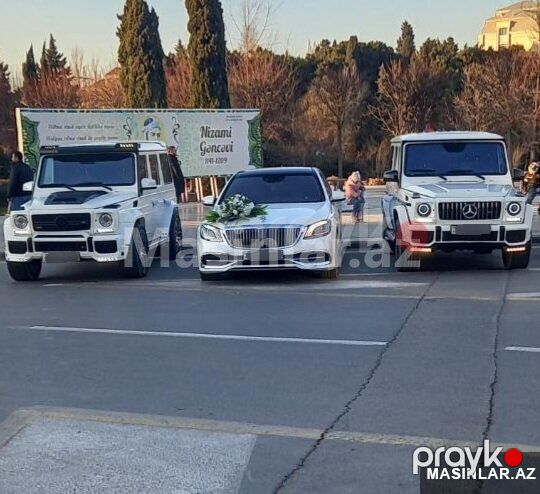 Mercedes Qalik, 2015 il — Minik avtomobili icarəsi, Bakı (2)