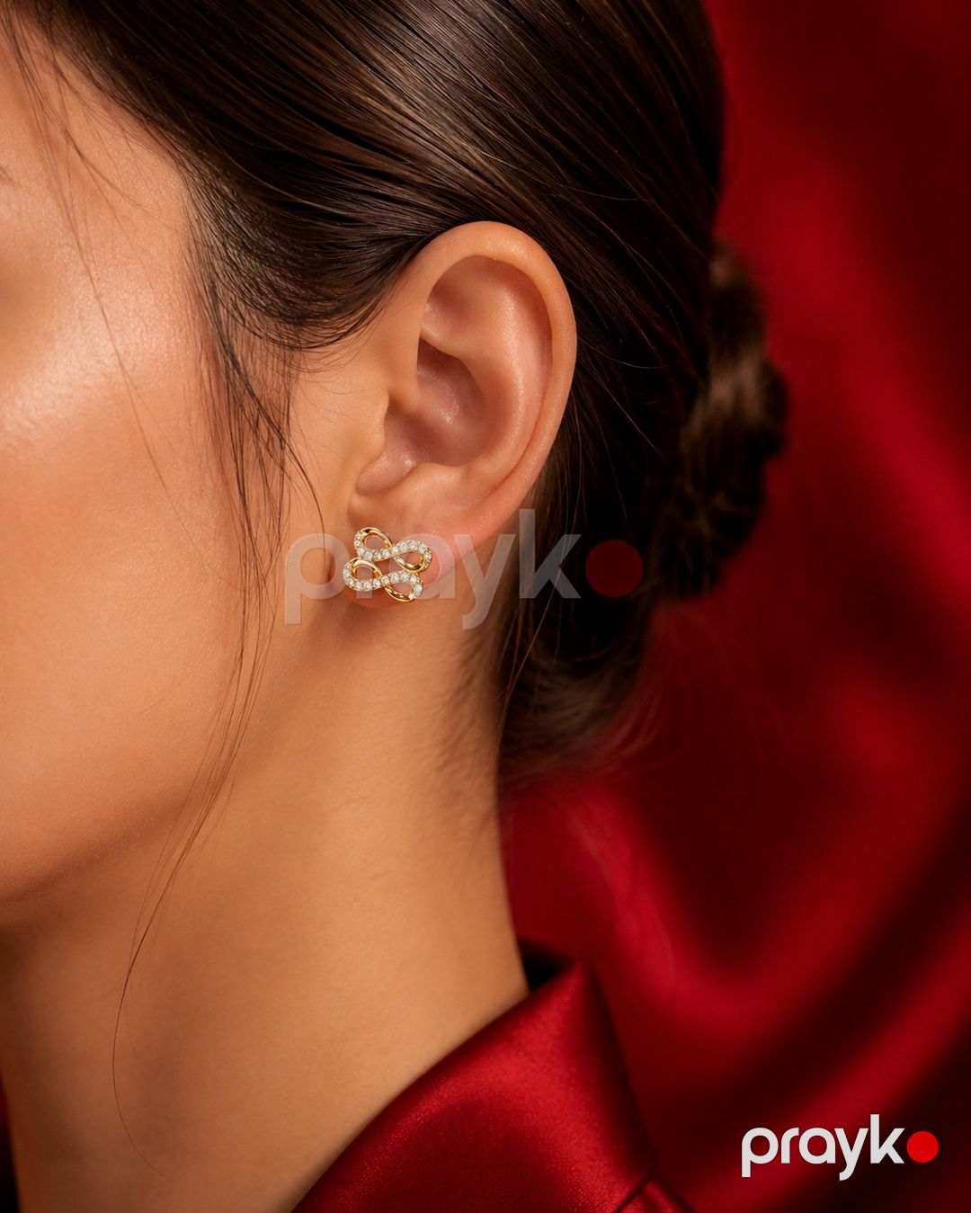 Sırğalar Xuping, Bijuteriya ərintisi, 3 mm — Mallar, Bakı (2)
