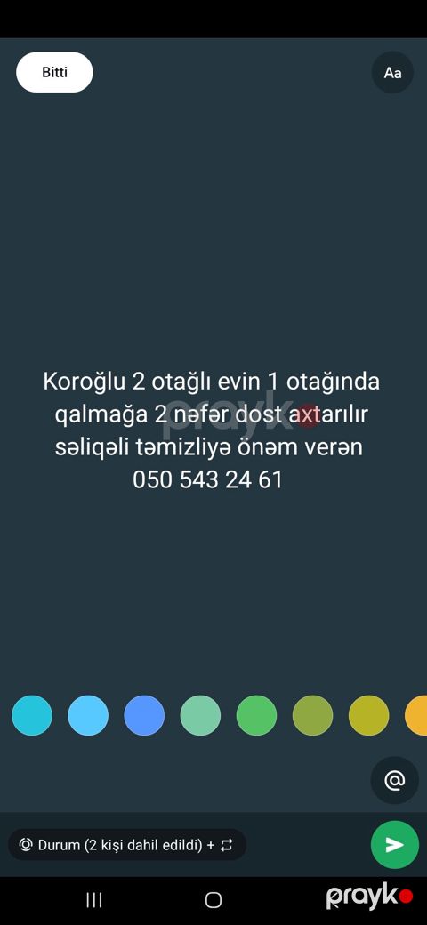 Tələbələrə uyğun koroğlu metrosu yaxınlığında 2 otaqlı mənzilin 1 — Bakı