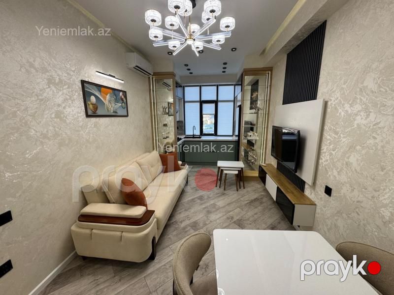 Kirayə 2 otaqlı Bina evi menzil (Yeni tikili), 50 m², Nizami rayonu — Mənzil, Bakı (2)