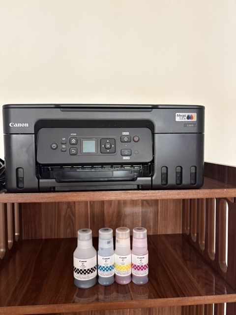 Printer Canon G3470. Cox az işlənib. Sağlam şəkildədir. Wifi var — Qax