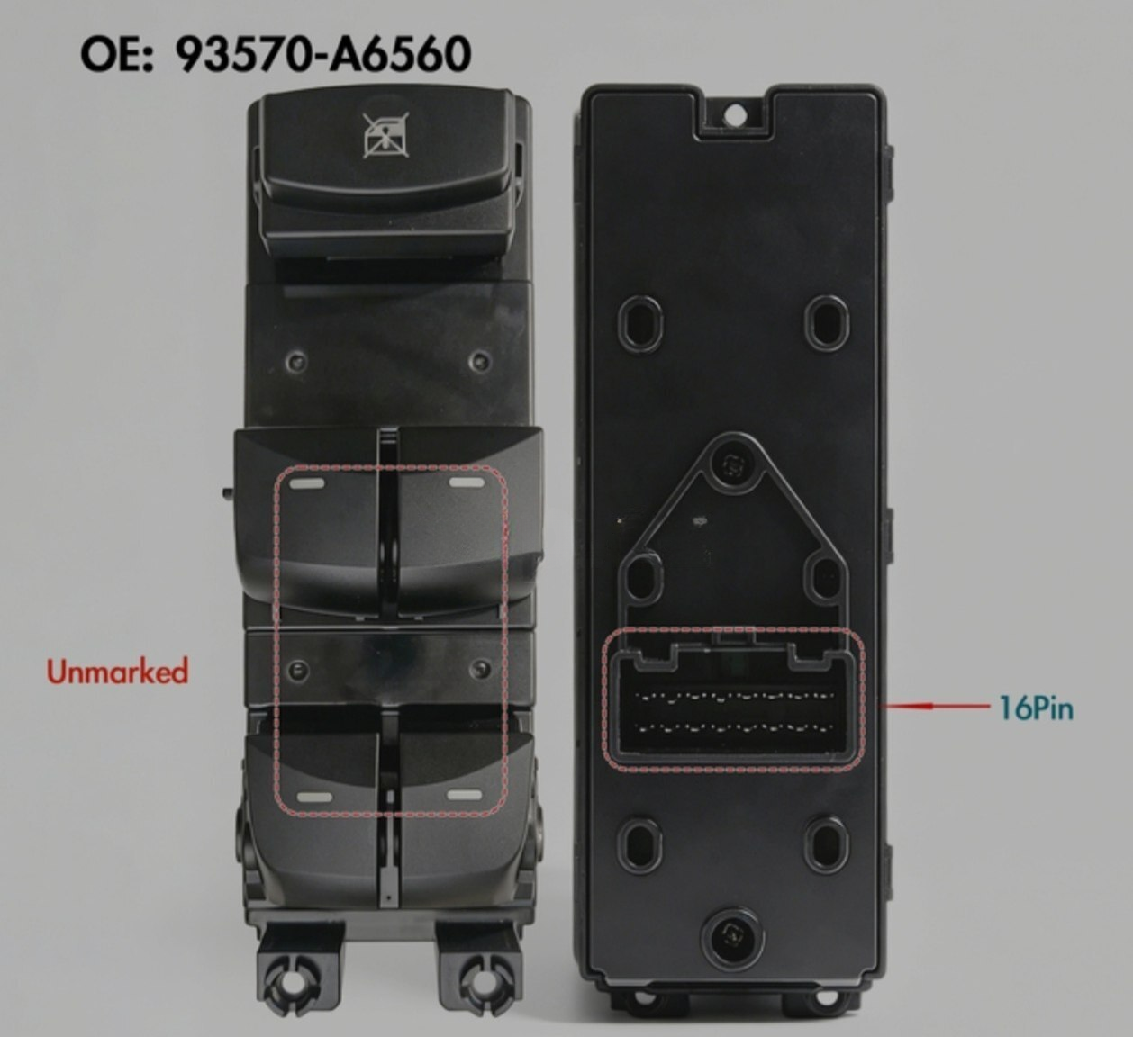 Şüşəqaldıran düymə bloku Hyundai i30 2012-2016 — Avto, Bakı (6)