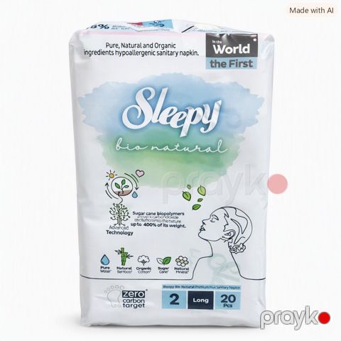 Gigiyenik bezləri Bio Natural 2 Long, 20 əd — Bakı