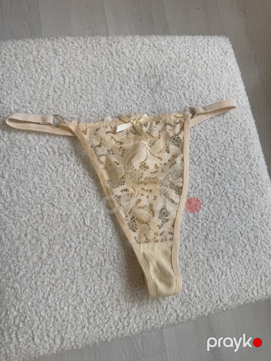 Qadınlar üçün strinq B-46, bej, elastan/spandeks/pambıq, ölçü 2XL — Mallar, Bakı (2)