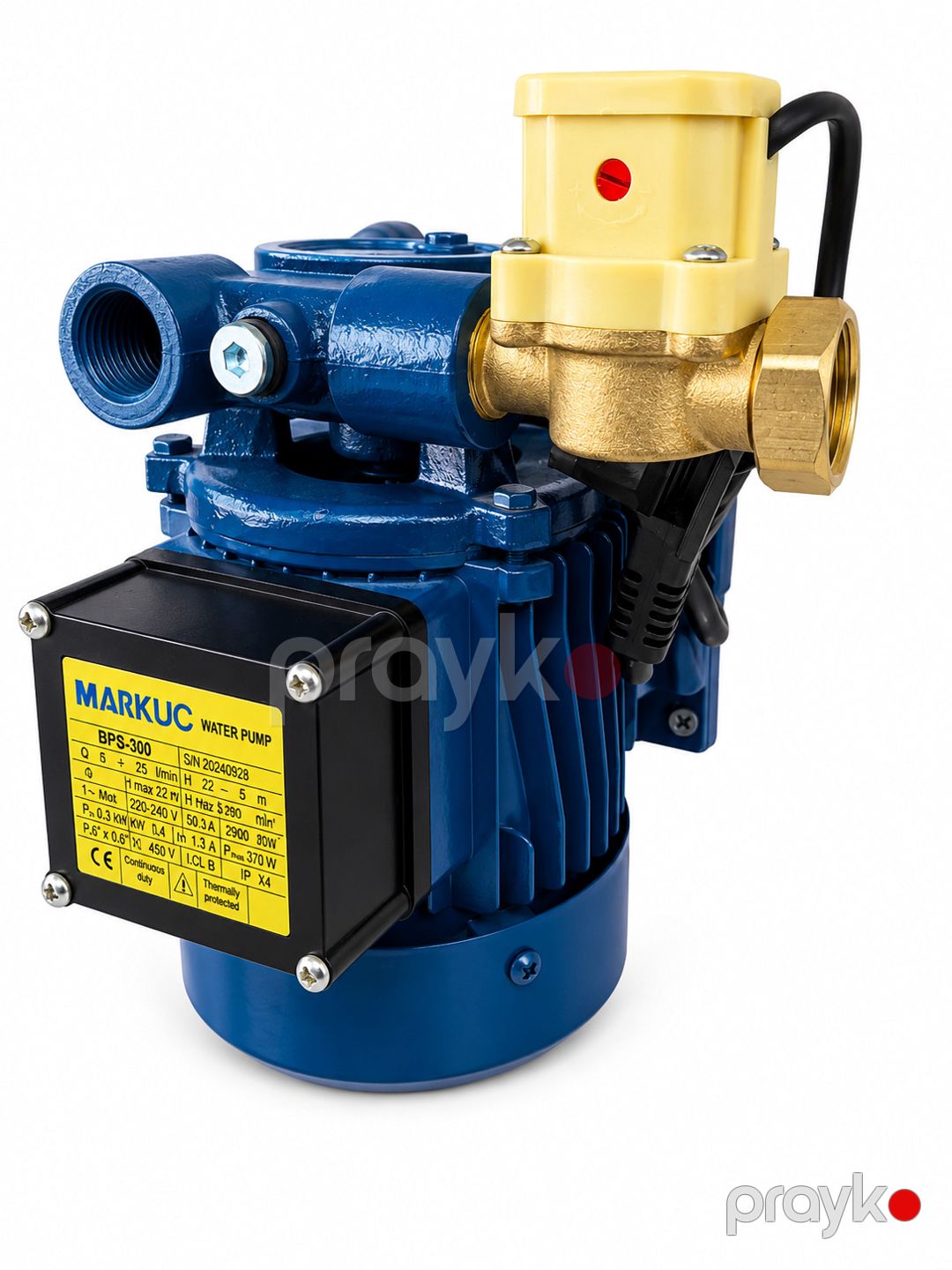 Səthi nasos Markuc BPS300 2.0 2.2-1202, Mərkəzdənqaçma, 300 Vt, 22 m, 25 litr/dəq — Mallar, Bakı (2)