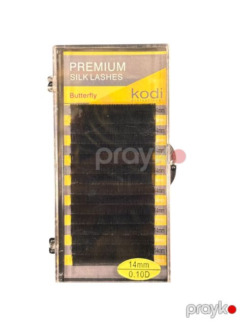 Süni kirpiklər Kodi Premium Butterfly 14 mm 0.10D — Bakı