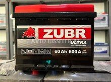Zubr Akumlyator 60Ah 1 il zəmanət — Bakı