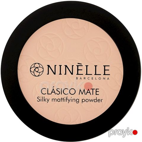 Kompakt kirşan Ninelle Barcelona Clasico Mate 201 Açıq-bej — Bakı