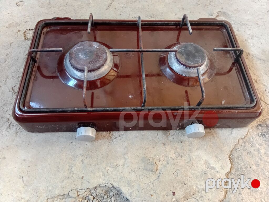 İki gözlü stolüstü qaz plitəsi - Tip: LPG/ təbii qazla işləyən — Plitələr, Bakı (2)