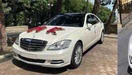 Mercedes s class Wedding, 2012 il — Minik avtomobili icarəsi, Bakı (3)