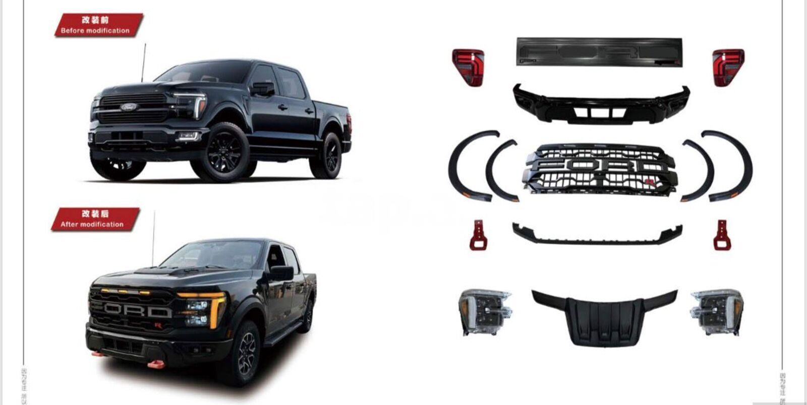 Çevirmə dəsti Ford F150 2025 — Bakı