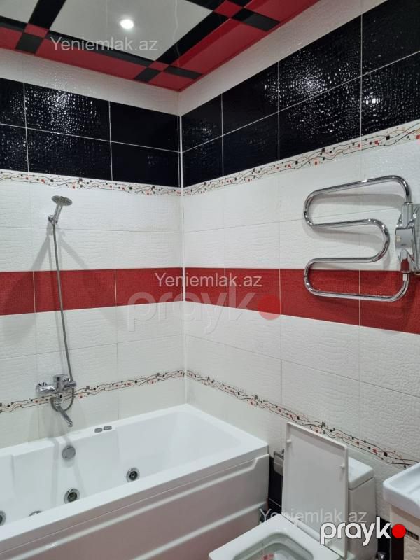 Kirayə 3 otaqlı Bina evi menzil (Yeni tikili), 140 m², Nəsimi rayonu — Mənzil, Bakı (8)