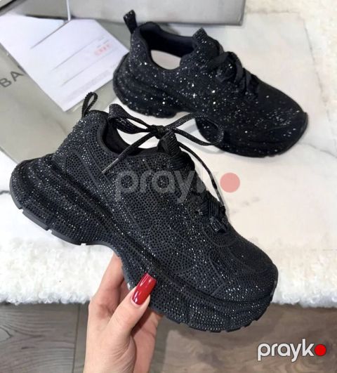 Balenciaga, Ölçü: 38, rəng - Qara, Yeni — Lux Marka Geyim