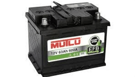Mutlu efb 12 v 60 ah akkumulyator — Bakı