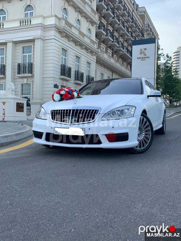 Mercedes s class, 2011 il — Minik avtomobili icarəsi, Bakı (4)