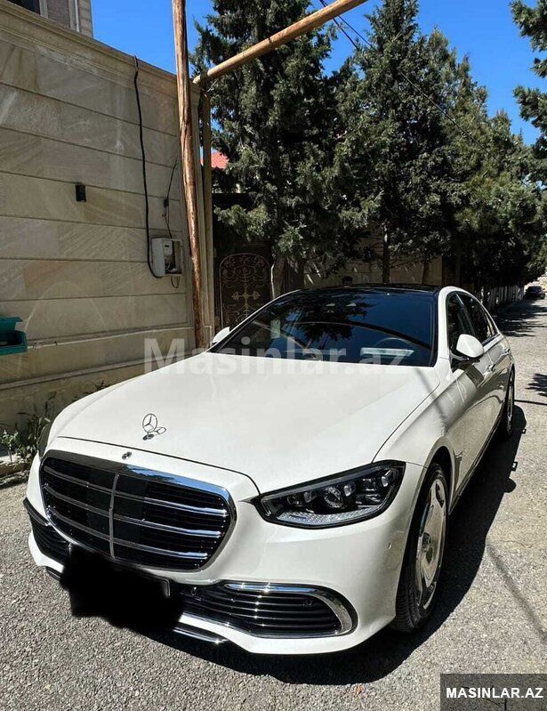 Mercedes sclass w223, 2023 il — Minik avtomobili icarəsi, Bakı (9)