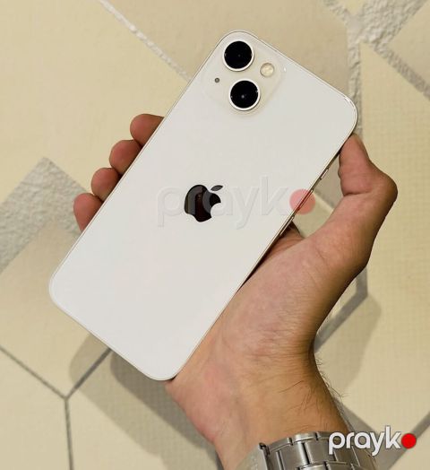 IPhone 13, 128 GB, Ağ, Zəmanət, Simsiz şarj, Face ID — Bakı
