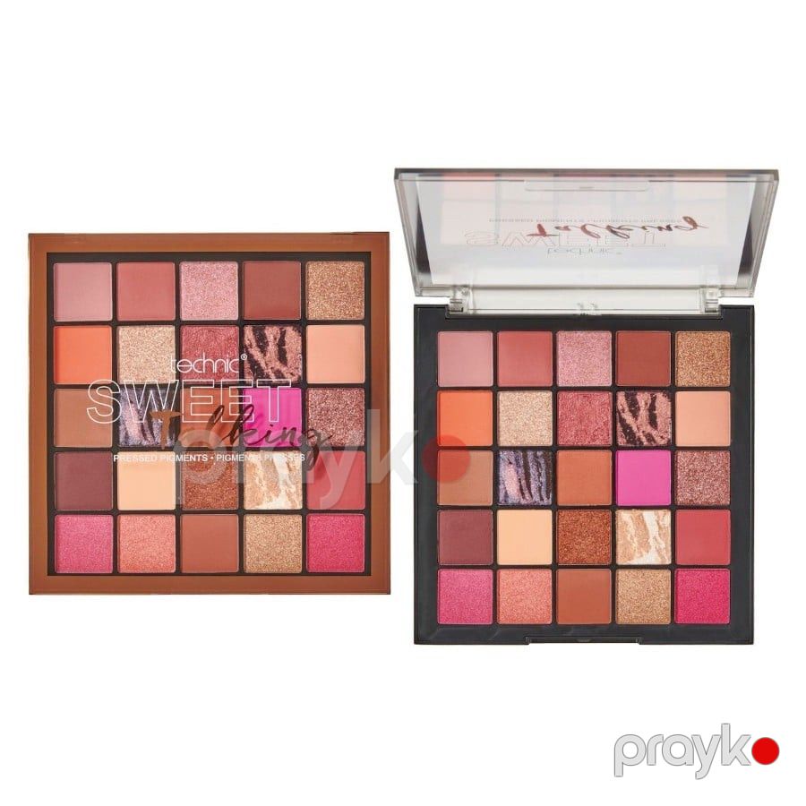 Kölgə paleti Technic Sweet Talking - Pressed Pigments — Mallar, Bakı (2)