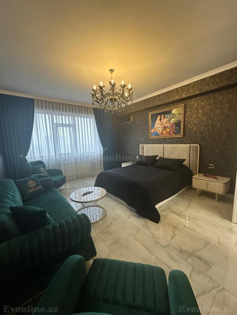 Kirayə verilir 2 otaqlı Mənzil Yeni tikili 110 m² Bakı, Nəsimi r., Avtovağzal m., Kubinka — Mənzil, Bakı (2)