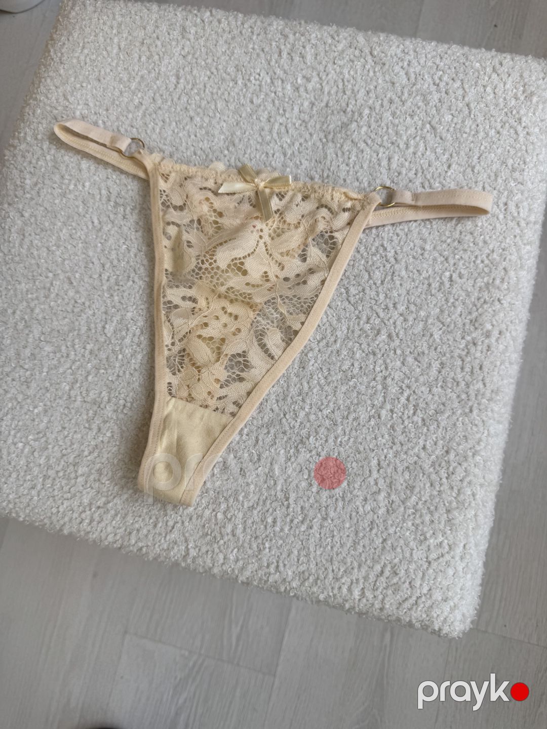 Qadınlar üçün strinq B-46, bej, elastan/spandeks/pambıq, ölçü 2XL — Mallar, Bakı (3)