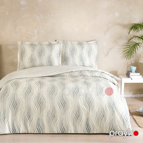 Yataq dəsti TAC Montana Saten, yorğan üzü 200x220 sm, mələfə 230x260 sm, yastıq üzü 50x70 sm 2 əd, ikinəfərlik, pambıq saten - 8682475116848 — Bakı