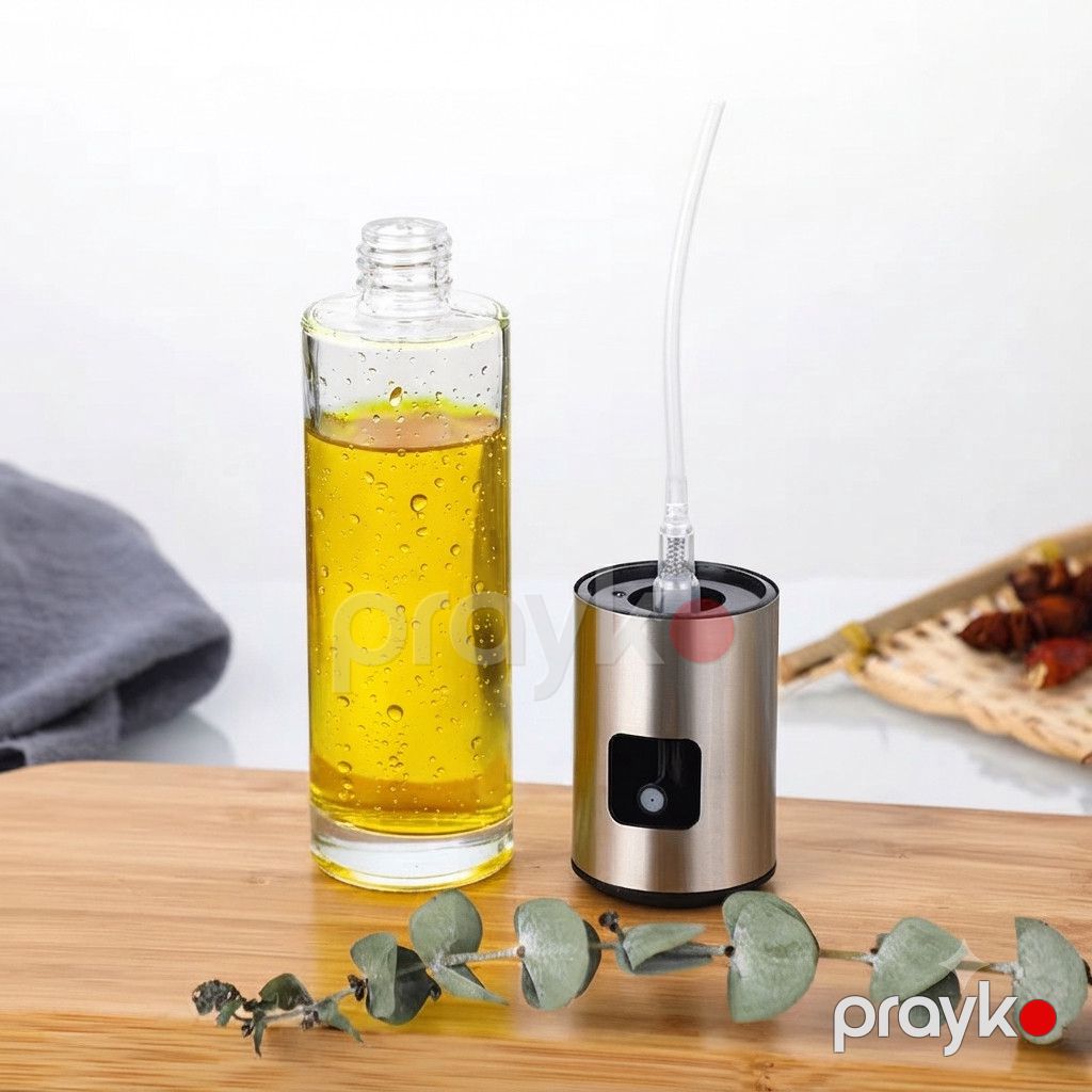 Püskürdücü yağ üçün, plastik/paslanmayan polad, şəffaf — Mallar, Bakı (3)