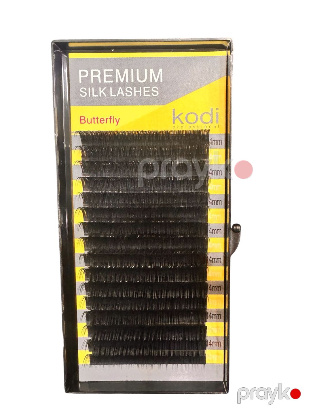 Süni kirpiklər Kodi Premium Butterfly 14 mm 0.10D — Mallar, Bakı (2)