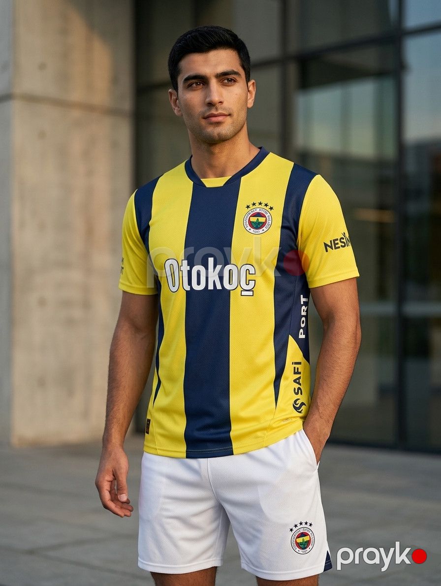İdman kostyumu azarkeşlər üçün VZYN096 Fenerbahçe SK 2024/25, poliester, rəngbərəng, ölçü S — Mallar, Bakı (2)